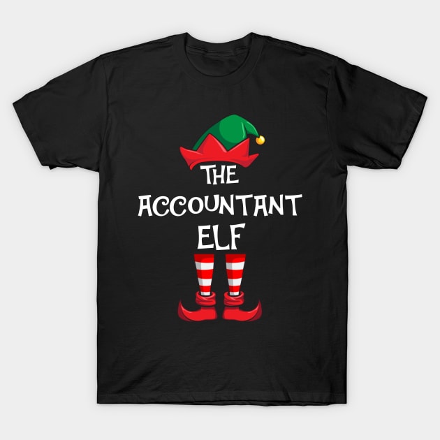 Accountant Elf Matching Family Christmas T-Shirt by hazlleylyavlda